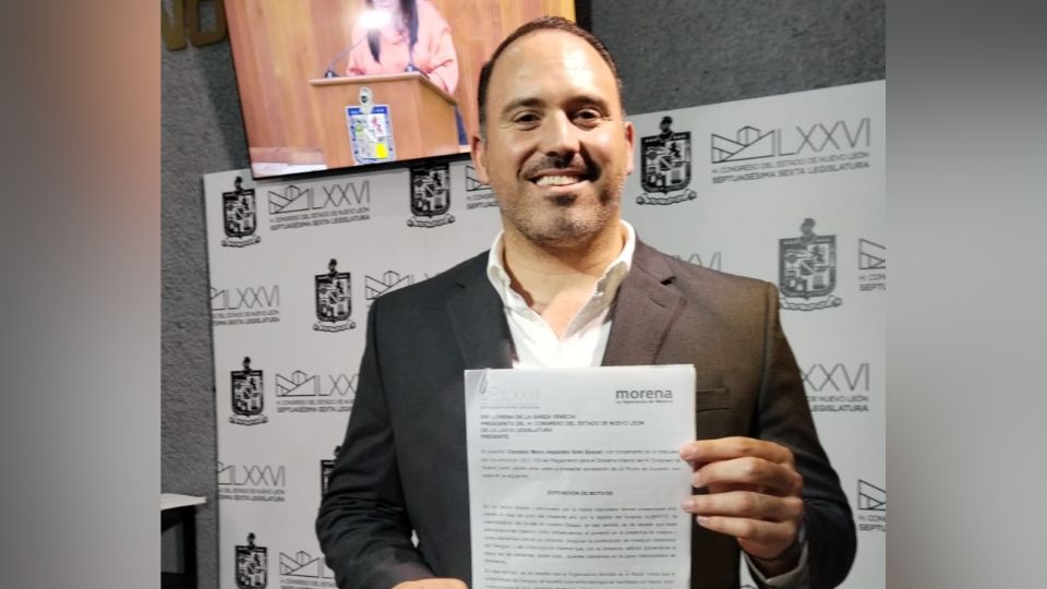 Mario Soto, diputado de Morena en Nuevo León