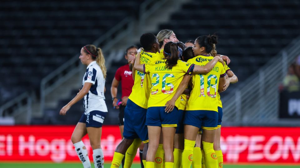 América golea a Rayadas y les quita el invicto.