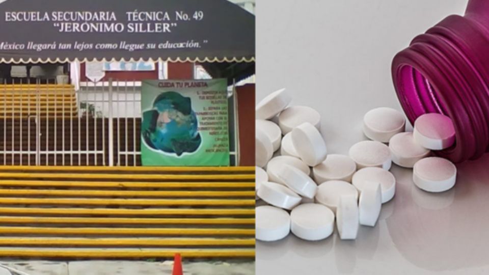 Alumnos de una secundaria se intoxican por consumo de pastillas.