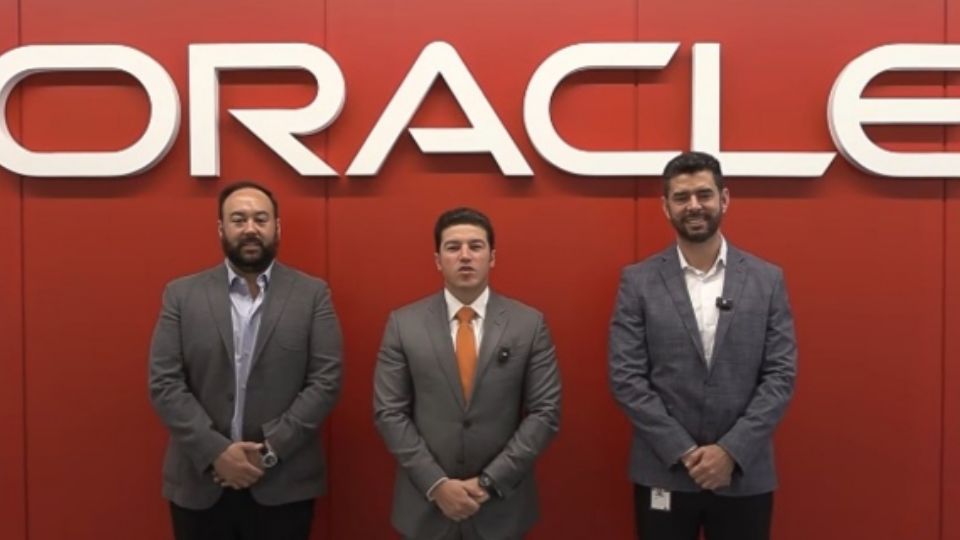 Samuel García en la empresa Oracle.