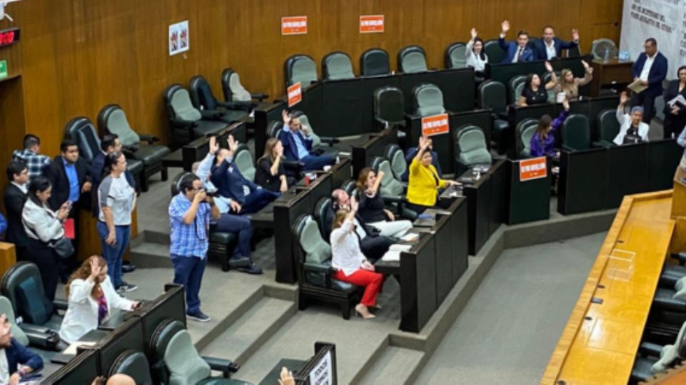 Pleno del Congreso de Nuevo León.