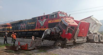 Accidente de tren deja un lesionado en Santa Catarina