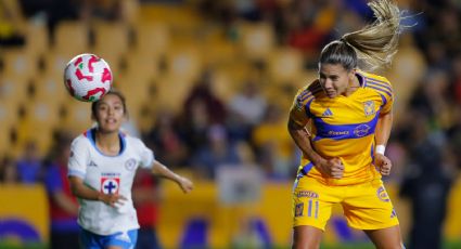 Rescatan Ferral y Rangel invicto de Tigres Femenil ante Cruz Azul Femenil