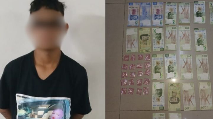 Detienen a dos menores con posesión de droga y dinero en Santa Catarina