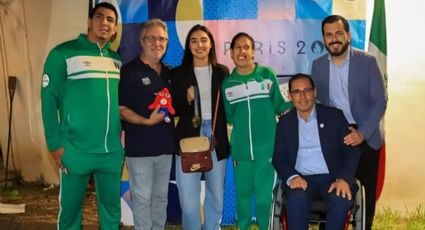 Cónsul General de Francia rinde homenaje a atletas olímpicos y paralímpicos mexicanos.