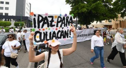 Marchan en Culiacán para exigir paz y el fin de la violencia