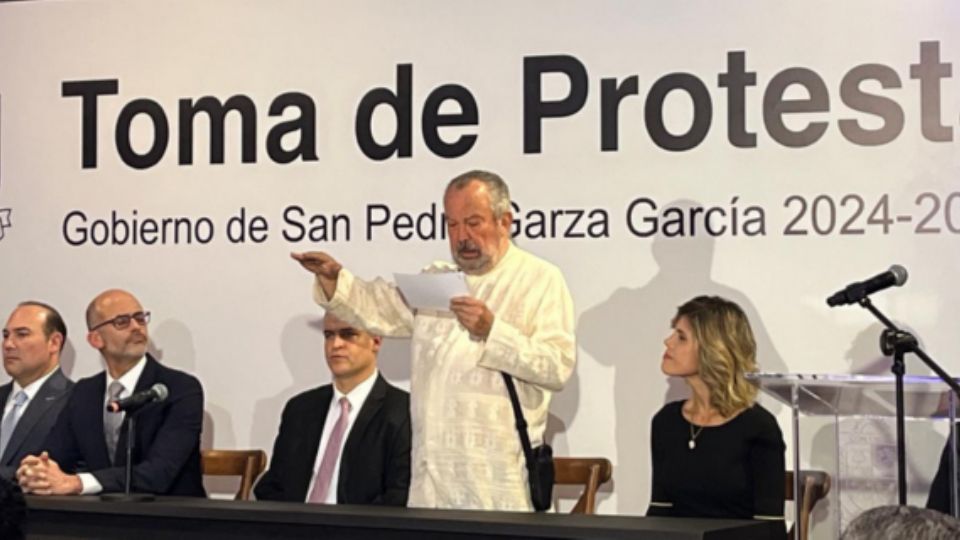 Toma de protesta de Mauricio Fernández como alcalde de San Pedro.