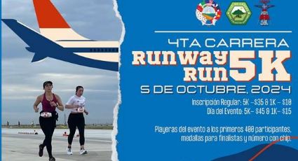 La Ciudad de Laredo invita a los corredores a participar en la 4ta Carrera Anual Runway Run 5K