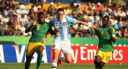 Rayados: Lucas Ocampos jugó en el Estadio Universitario y con Gignac