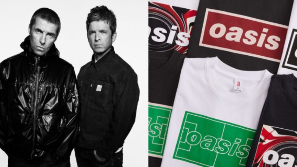 Lanzan línea de camisetas de Oasis marca Levi's