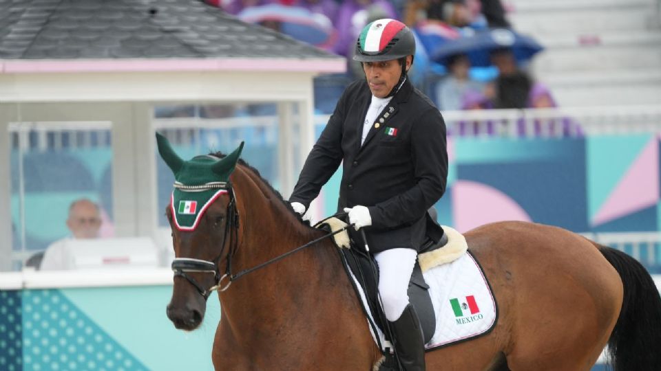 Ignacio Treviño Fuerte, mejora su actuación de Tokio 2020 al obtener el 13° lugar en la doma individual de para dressage en París 2024