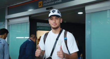 Lucas Ocampos ya está en Monterrey