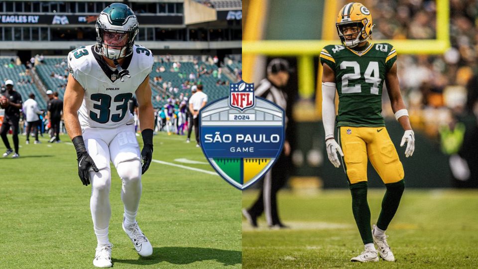 Eagles y Packers se enfrentarán en Sao Paulo por primera vez en la historia.