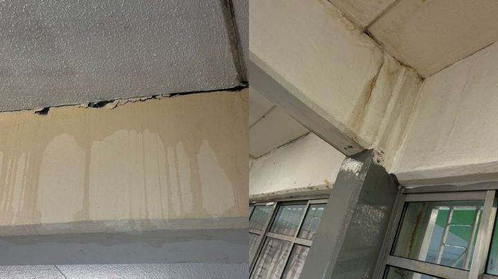 Desalojan primaria por grietas en el techo y aulas inundadas en Santa Catarina