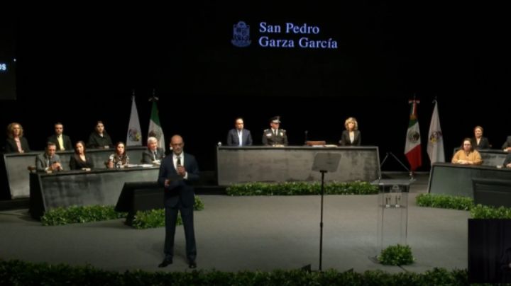 Miguel Treviño rinde su último informe como alcalde de San Pedro