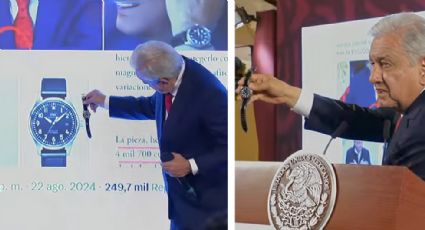 AMLO rifará su reloj en su última conferencia de prensa tras polémica