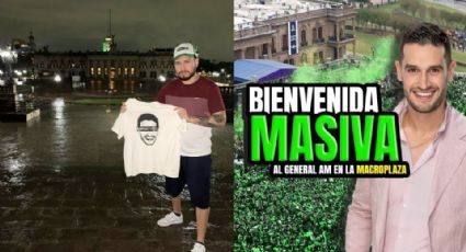 Convocan a reunión para recibir a Adrián Marcelo en Monterrey y solo va un fan