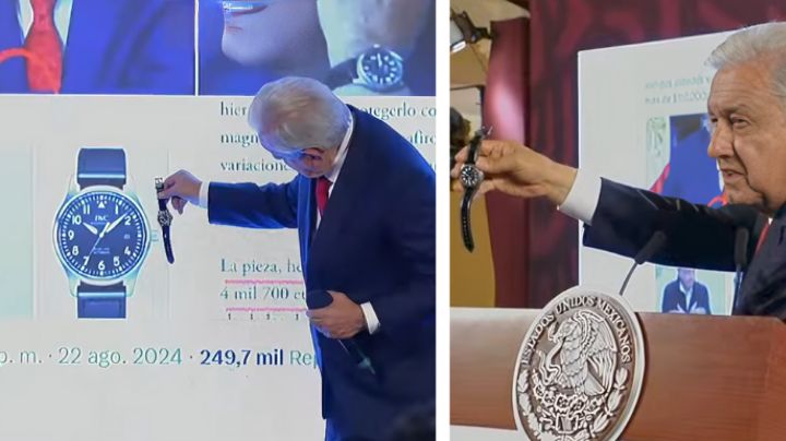 AMLO rifará su reloj en su última conferencia de prensa tras polémica