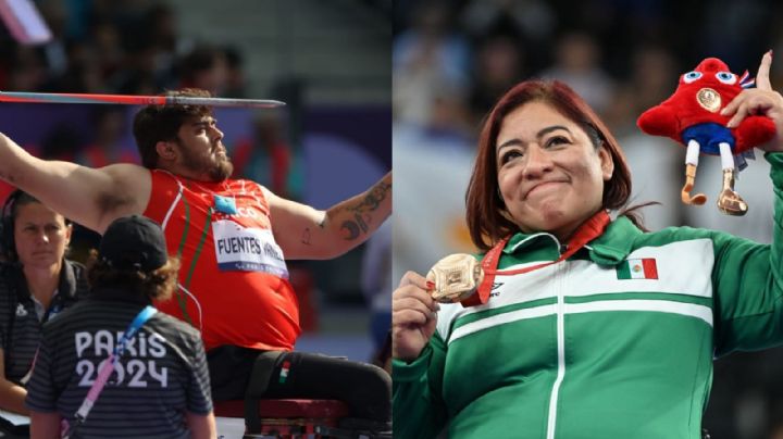 ¡Tres medallas más para México!: Caen una plata y dos bronces en los Paralímpicos de París 2024