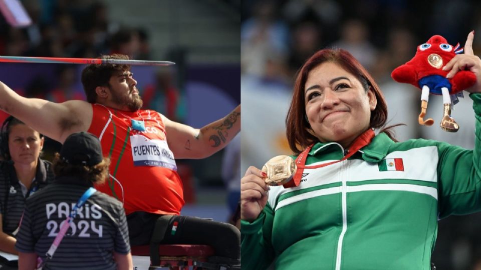 Edgar Fuentes y Amalia Pérez consiguen plata y bronce en Paris 2024