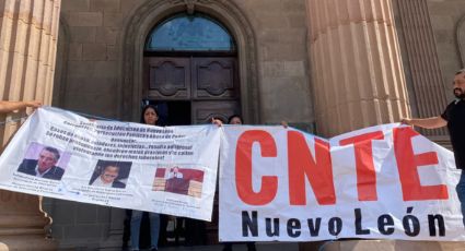 Integrantes del CNTE NL denuncian corrupción en un plantel y desatención de la SE