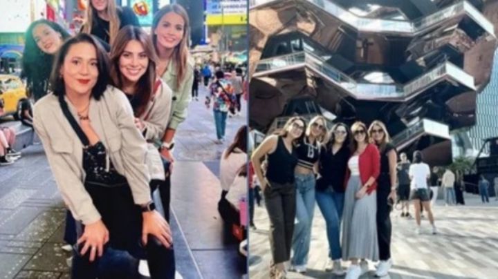 Lorena de la Garza pasea en Nueva York tras suspender sesiones en el Congreso de NL