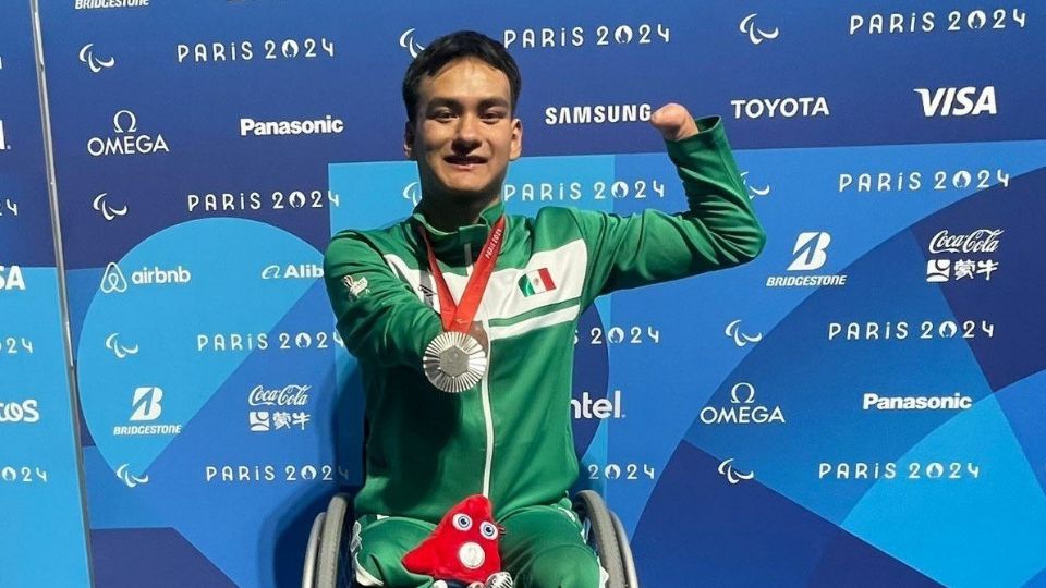 El mexicano consiguió la medalla número 16 para México en los Paralímpicos de París 2024