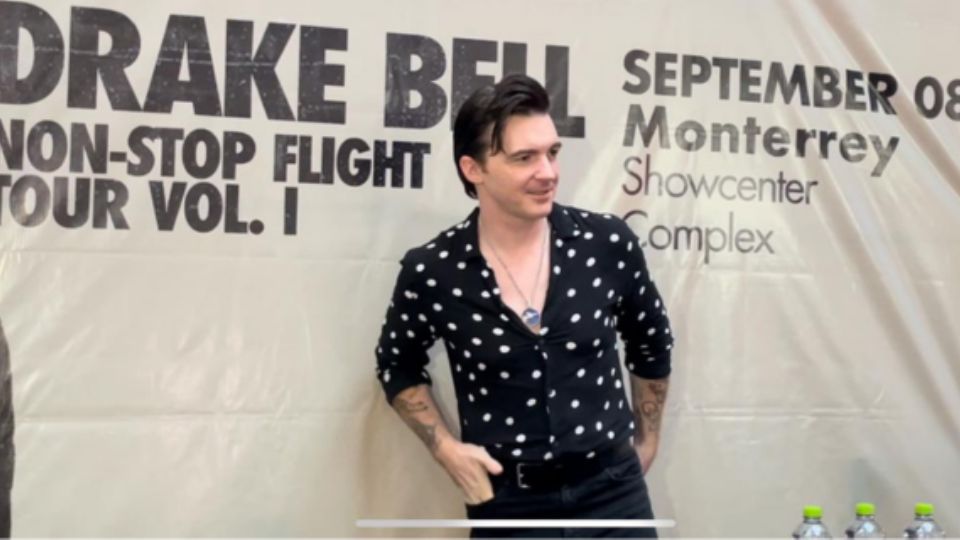 ‘Estoy emocionado de estar aquí’: Drake Bell