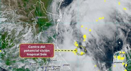 Se forma potencial ciclón tropical Seis en el Golfo de México, ¿Dónde provocará lluvias?