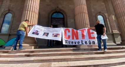 Tras protesta en Palacio, maestros de la CNTE logran diálogo con Estado