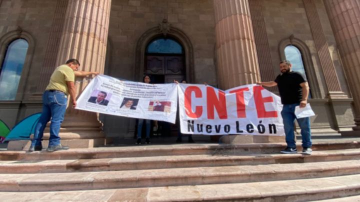 Tras protesta en Palacio, maestros de la CNTE logran diálogo con Estado
