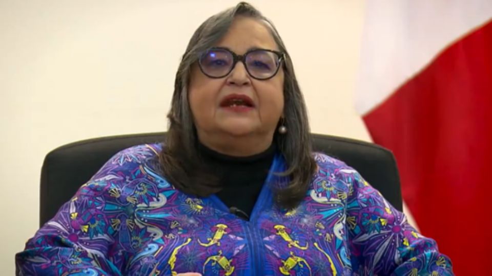 Norma Piña, ministra presidenta de la Suprema Corte de Justicia.