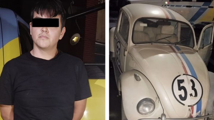 Detienen a joven por intentar robarse un Volkswagen en los Condominios Constitución