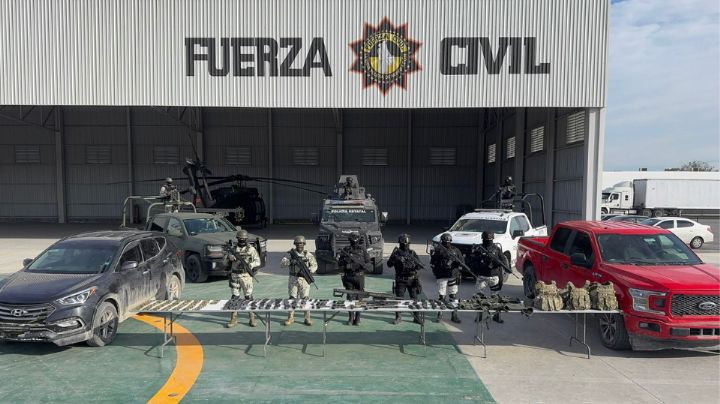 Detienen a hombre y decomisan arsenal en brechas al sur de Nuevo León