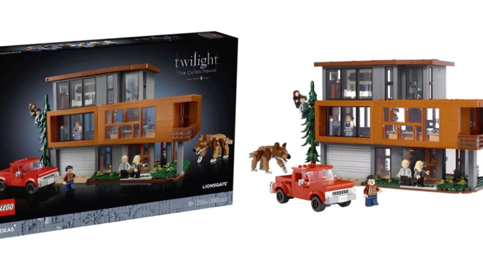 Lego anuncia colaboración con 'Crepúsculo'.