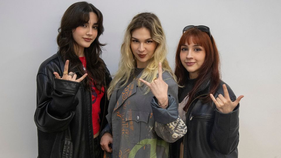 Alejandra, Daniela y Paulina Villarreal, de The Warning
