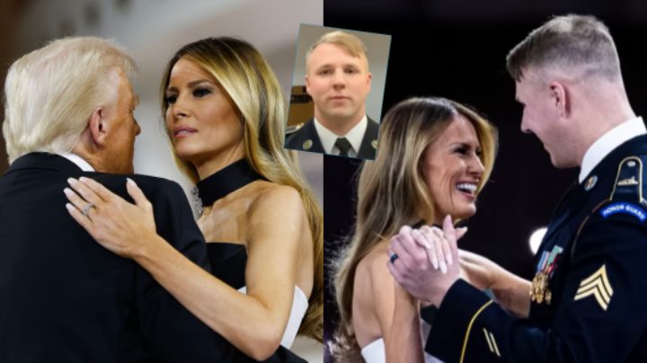 ¿Quién es el sargento del ejército que bailó e hizo sonreír a Melania Trump?