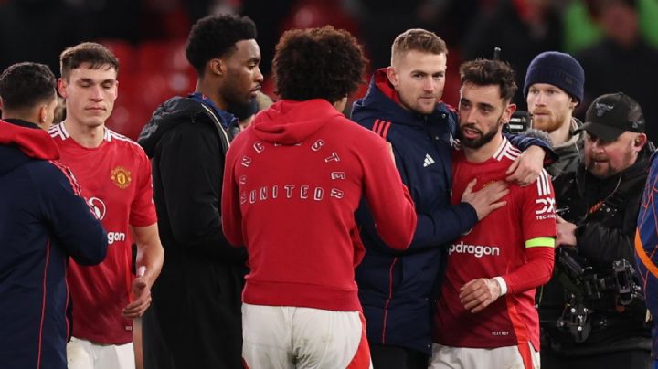 Manchester United vence al Rangers con un gol agónico de Bruno Fernandes
