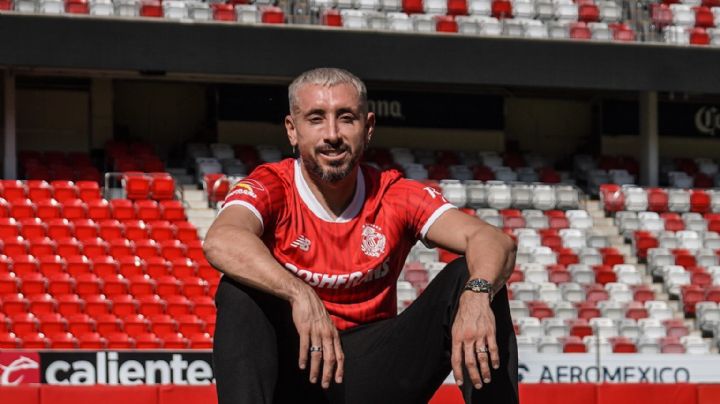 Héctor Herrera se concentra en Toluca y no piensa en la Selección Mexicana