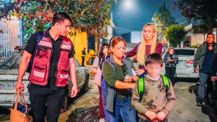Santa Catarina traslada a familia a hotel tras daños en su casa