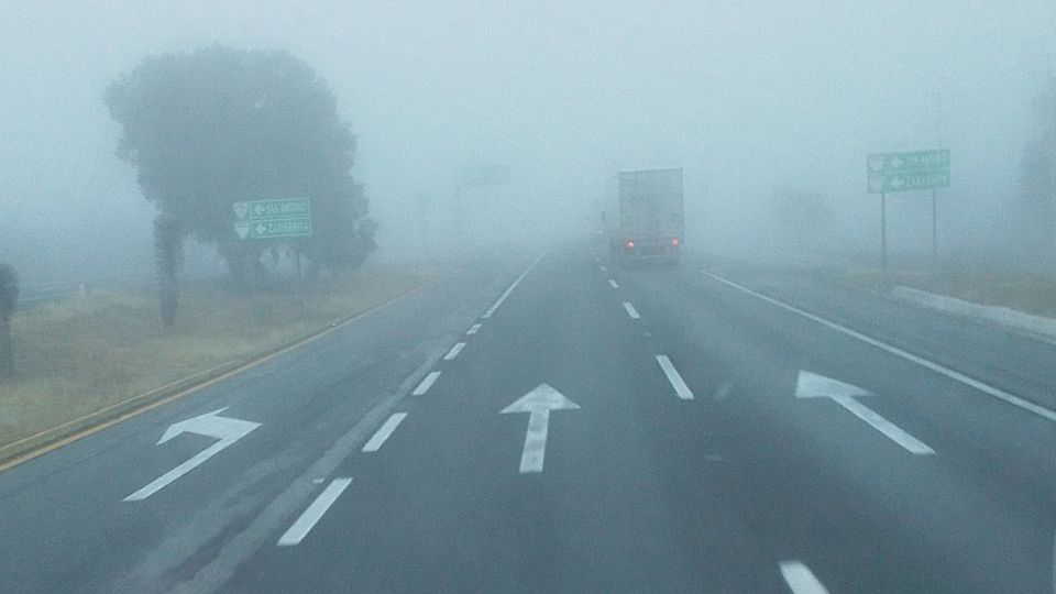 Neblina en la Autopista Saltillo-Monterrey | Facebook / Moni Lopes