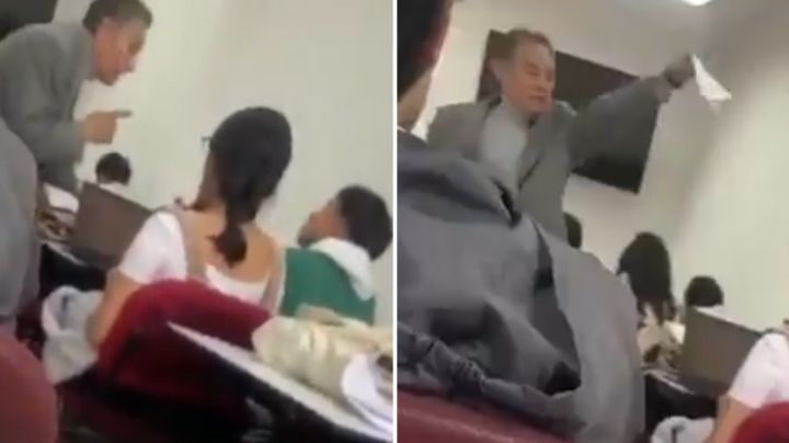 Maestro de universidad de Chiapas insulta a alumno; escuela lo suspende