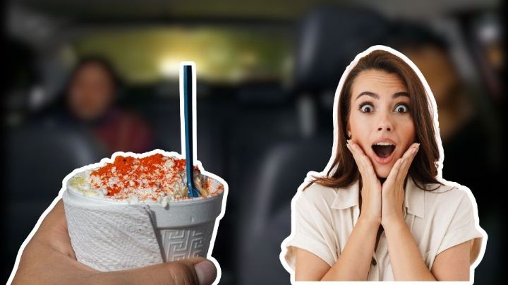 Nada que un elote no arregle, conductor de app se vuelve viral por consolar a pasajera