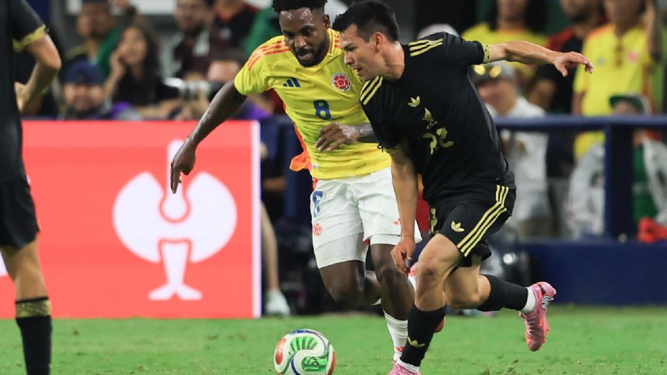 El equipo colombiano fue muy superior a México y el partido finalizó en goleada.