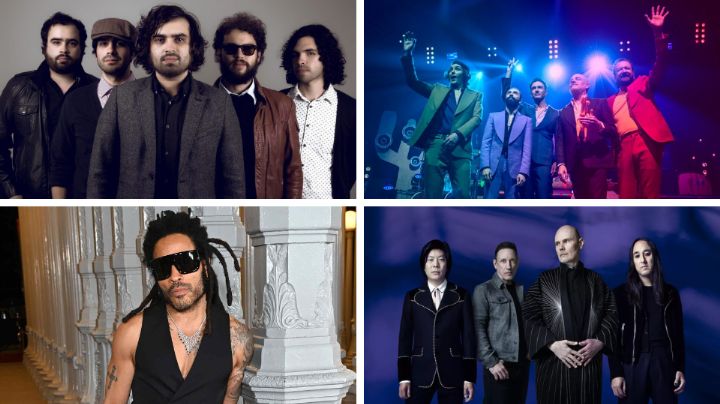 Enjambre, Lenny Kravitz, The Smashing Pumpkins y Fobia ecabezan el Vive Latino 2026