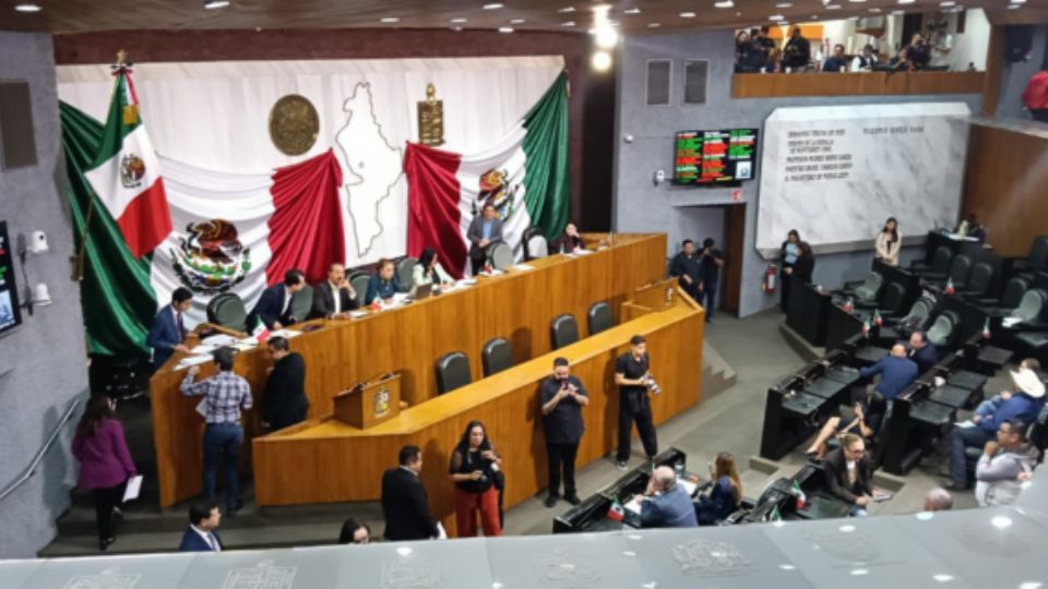 Pleno del Congreso de Nuevo León.