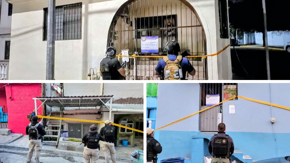 Agentes estatales realizaron cateos en  viviendas de la colonia Independencia.