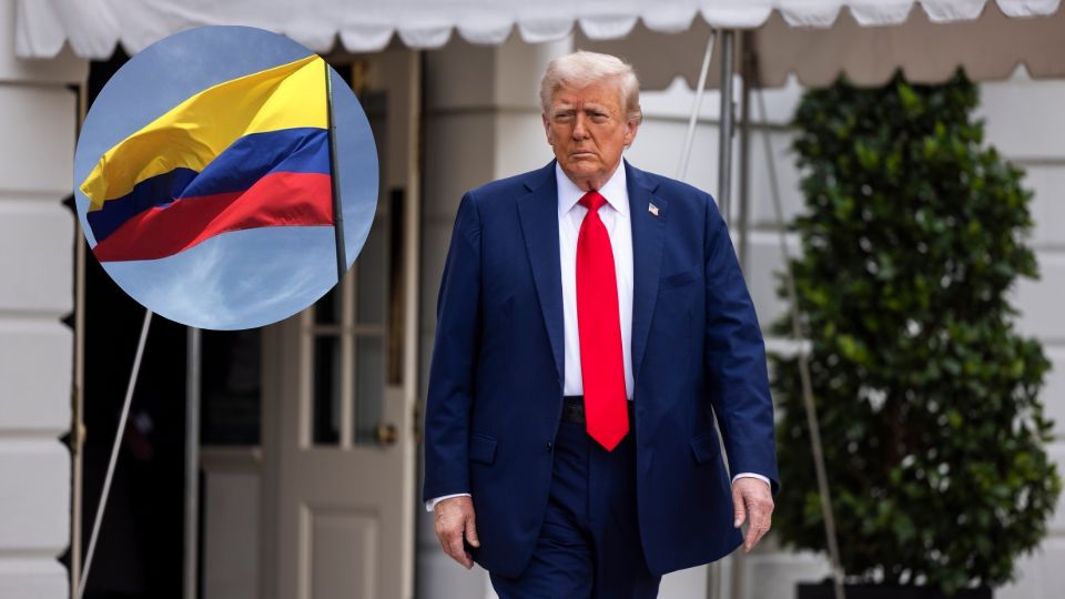 El presidente de Estados Unidos Donald Trump dejó de apoyar a Colombia.