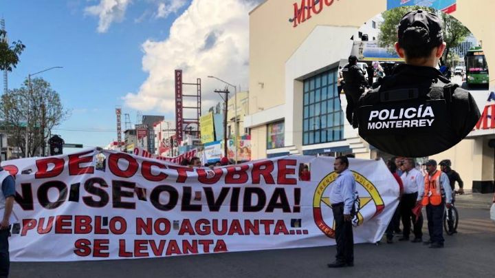 Marcha del 2 de octubre: Estas calles serán cerradas en Monterrey
