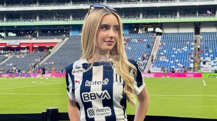 Salma Lozano comparte su pasión por Rayados a través de las redes